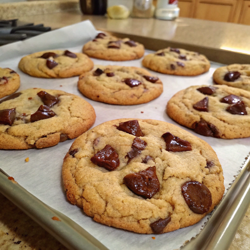 Gooey Center Chocolate Chip Cookies