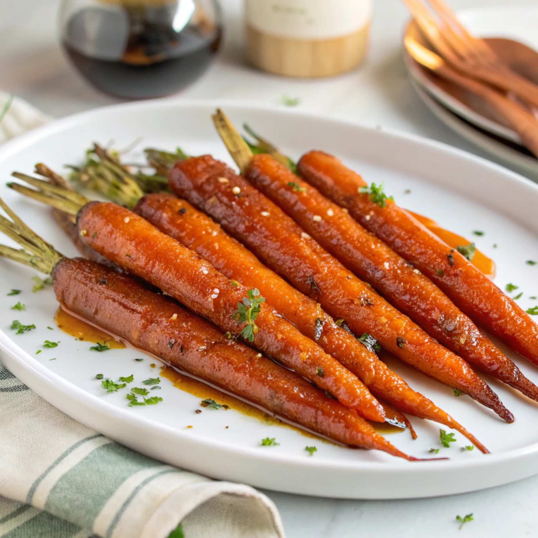 Brown Sugar Glazed Carrots