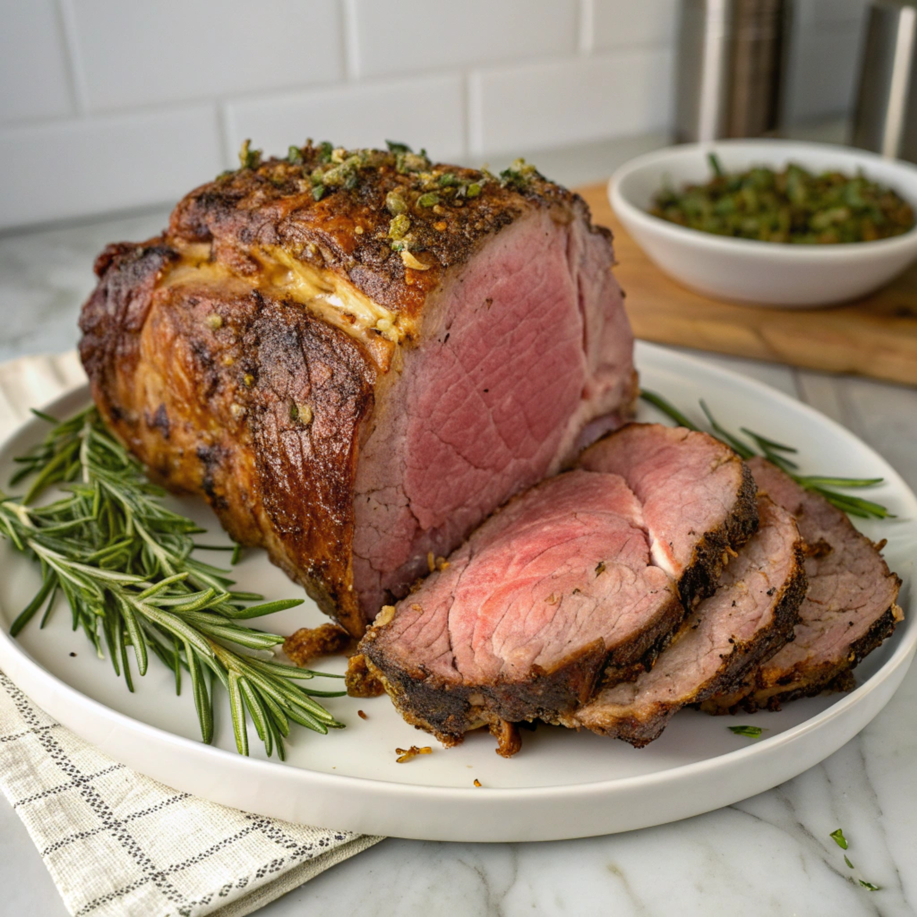Garlic Herb Prime Rib Roast Juicy, Flavor-Packed Perfection for Every Celebration